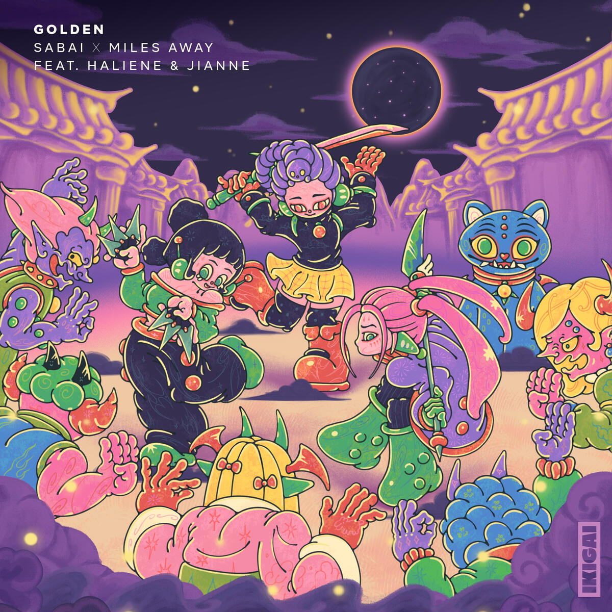 SABAI & Miles Away Golden (ft. HALIENE & JIANNE)
